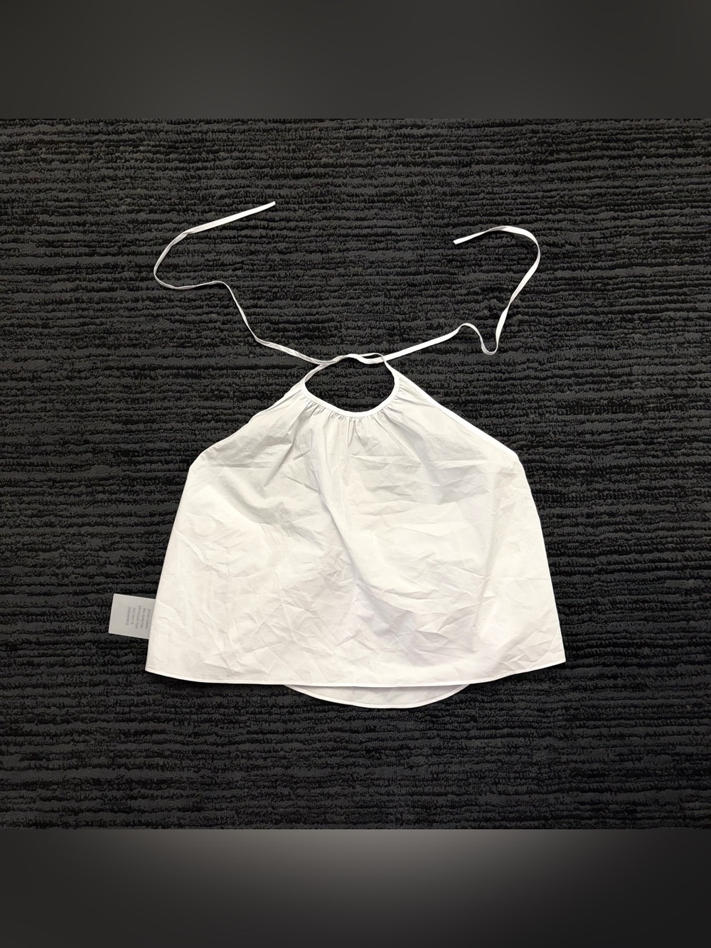 NWT Lovers + Friends Gweneth Halter Tie Neck Top